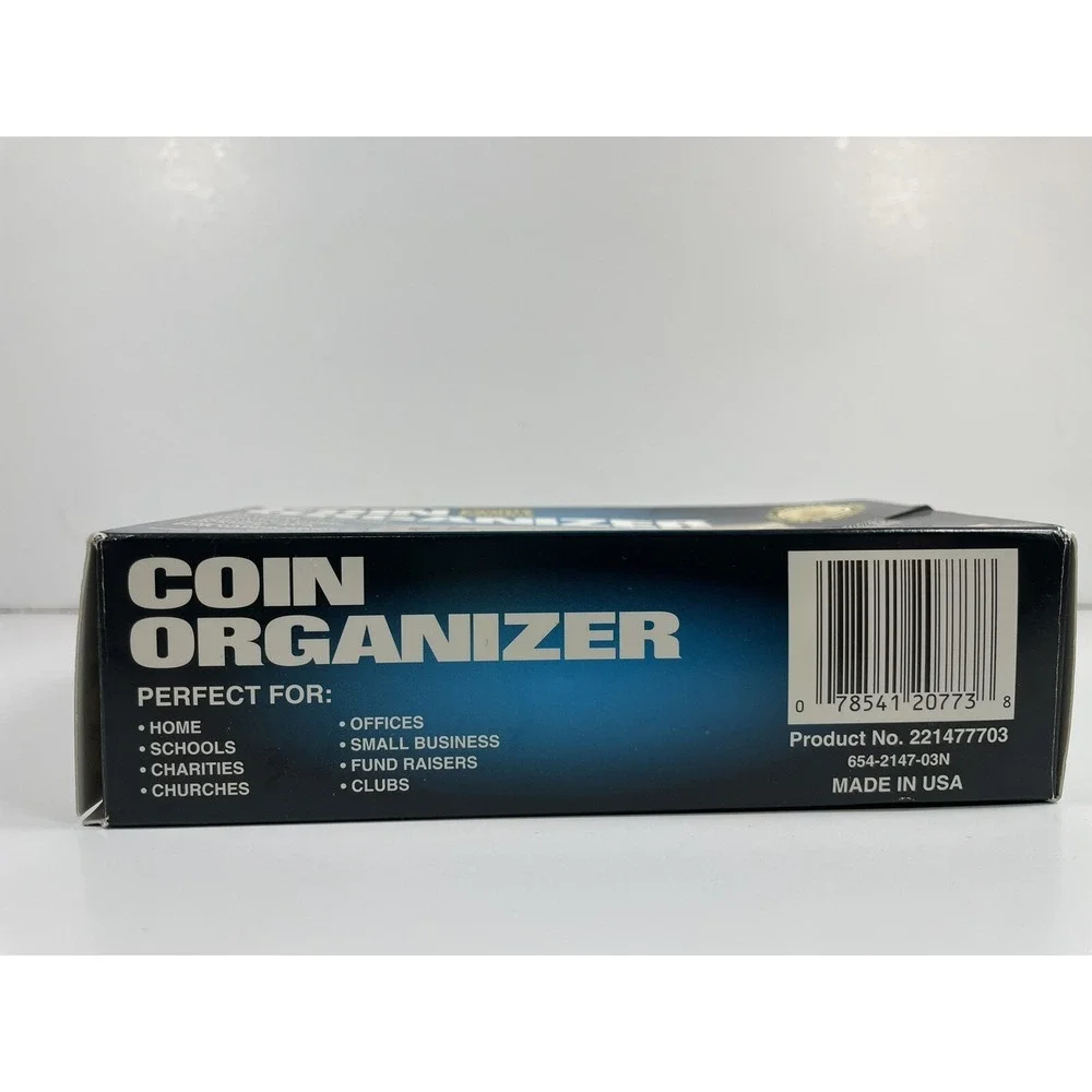 Coin Organizer Counts Exact Amounts